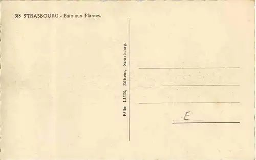 Strassburg - Bain aux Plantes -56476