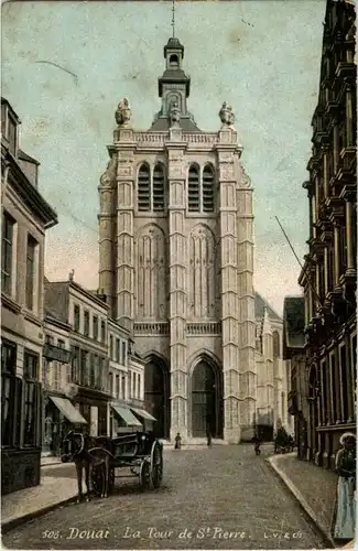 Douai - La Tour de St. Pierre - Feldpost -56798