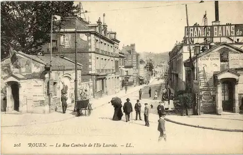 Rouen - La Rue Centrale -57044