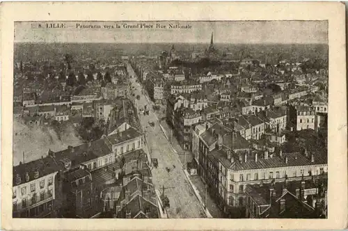 Lille - Panorma - Feldpost -56898