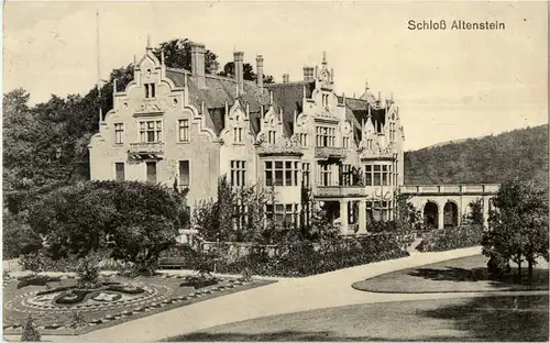 Schloss Altenstein - Bahnpost -55724