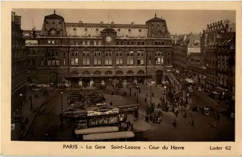 Paris - La Gare Saint Lazare -56550