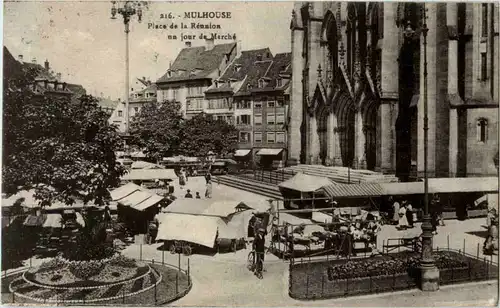 Mulhouse - Place de Reunion - Marche -57258