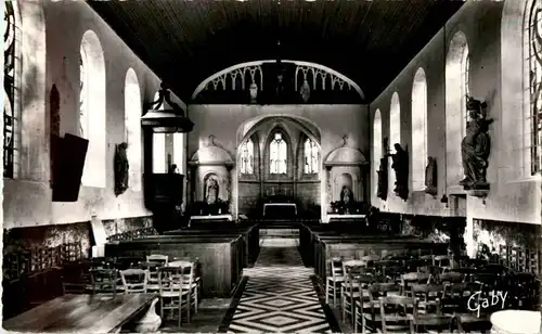 Bec- Hellouin - Interieur de l Eglise -57074