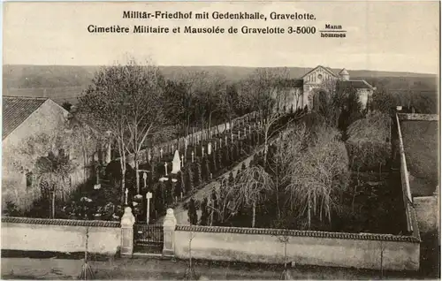 Gravelotte - Militär Friedhof -56182