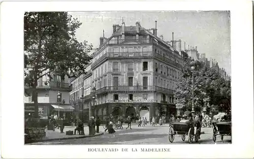 Paris - Boulevard de la Madeleine -57318