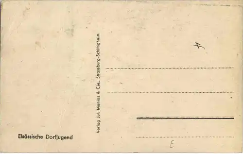 Elsässische Dorfjugend -56054