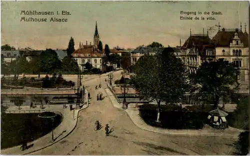 Mühlhausen - Eingang in die Stadt -57274