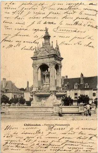 Chateaudun - Fontaine Monumentale -56660