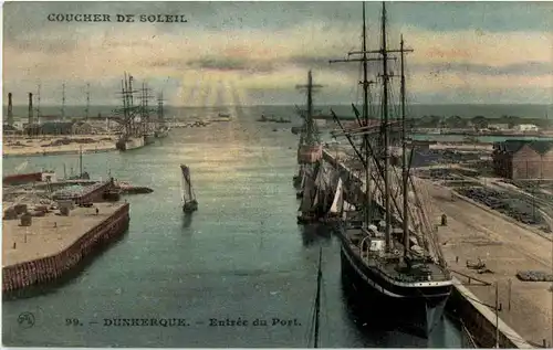 Dunkerque - Entree du Port -56816