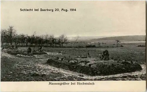 Schlacht bei Saarburg - Massengrab bei Hochwalsch -56444