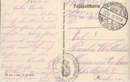 Betheniville - Feldpost -56960