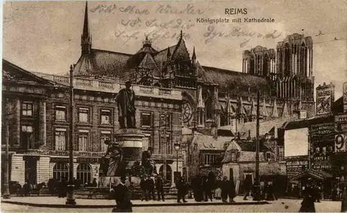 Reims - Königsplatz - Feldpost -56752