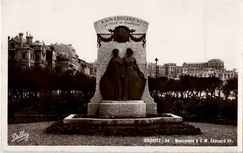 Biarritz - Monument Edouard -57448