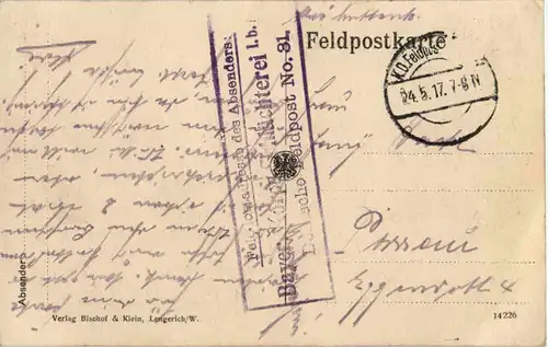 Laon - Bahnhof - Feldpost -57468