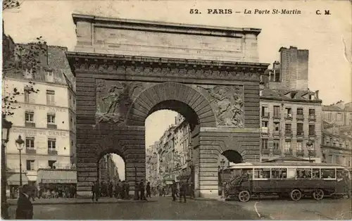 Paris - LA Porte St. Martin -56564