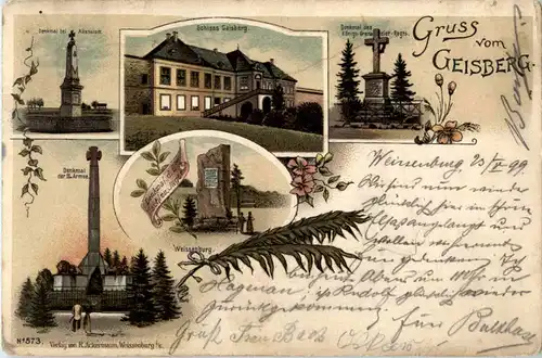 Gruss Vom Geisberg - Litho -57360