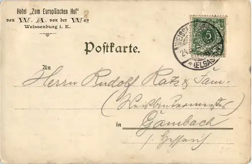 Gruss Vom Geisberg - Litho -57360