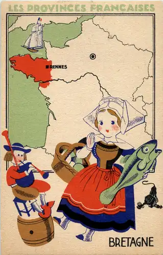 Provinces de France - Bretagne -57376