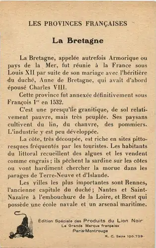 Provinces de France - Bretagne -57376