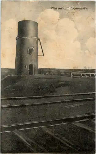 Wasserturm Somme-Py - Feldpost -58252