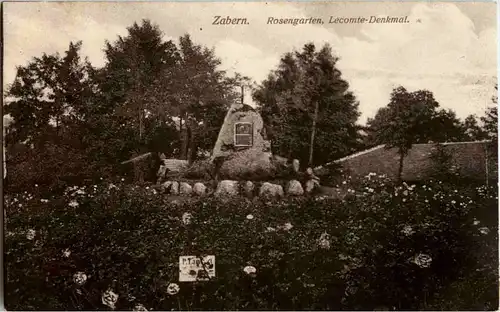 Zabern - Lecomte Denkmal -58496