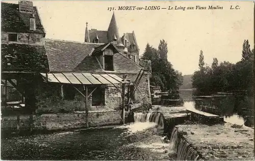 Moret sur Loing - Le Loing -57578