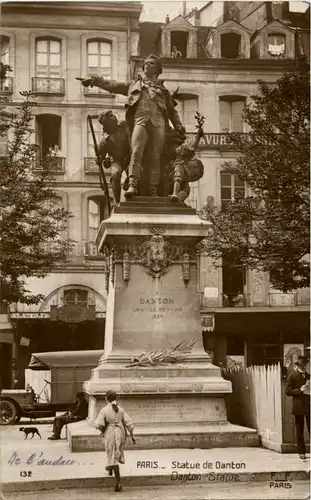 Paris - Statue de Danton -58444