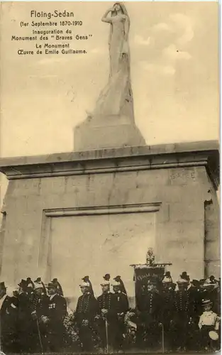 Floing-Sedan - Inauguration de Monument des Braves Gens -57574