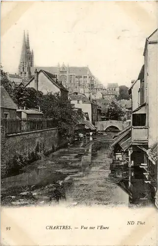 Chartres - Vue sur l Eure -57062
