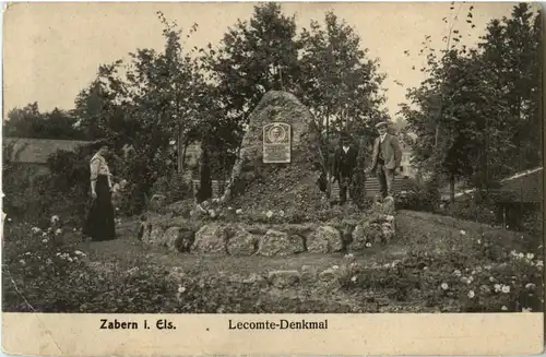 Zabern - Lecomte Denkmal -58464
