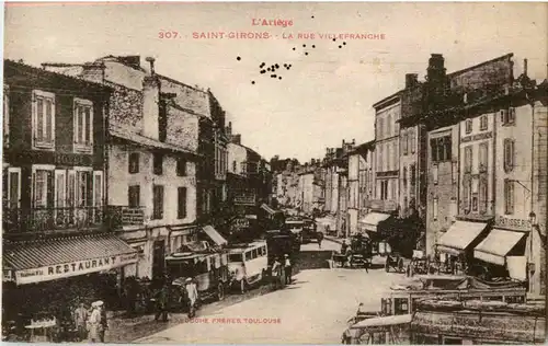 Saint Firons - LA Rue Villefranche -57814