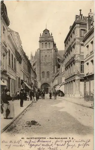 Saint Quentin - Rue Saint Andre - Feldpost -58266