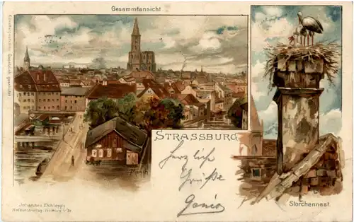 Strasbourg - Litho -58980