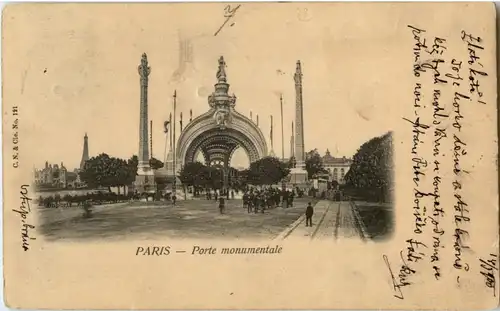 Paris - Porte monumentale -57302