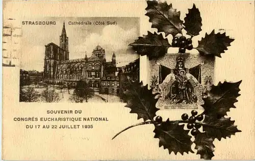 Strasbourg - Souvenir du Congres Eucharistique National 1935 -59000