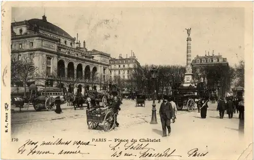 Paris - Place du Chatelet -57342