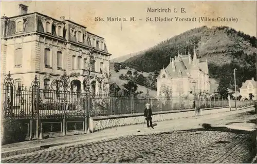 Ste-Marie aux Mines - Markirch - St. Diedler Vorstadt -58722