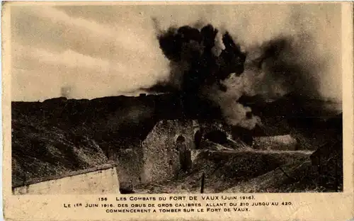 Fort De Vaux - Les Combats -57918