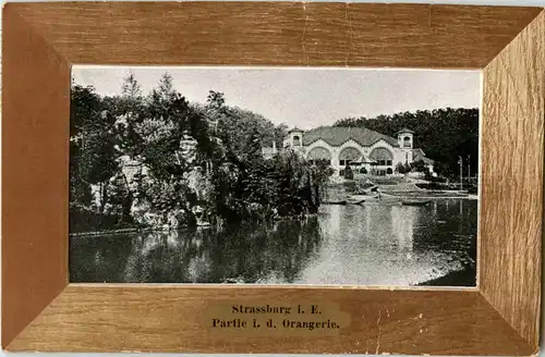 Strassburg - Partie in der Orangerie -58914