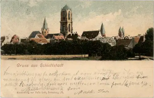 Gruss aus Selestat Schlettstadt -58842