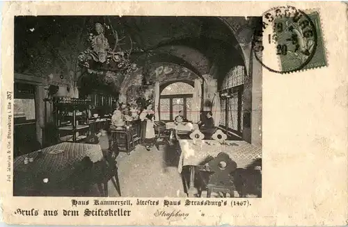 Strasbourg - Gruss aus dem Stiftskeller -58882