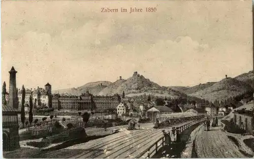 Zabern im Jahre 1850 -58506