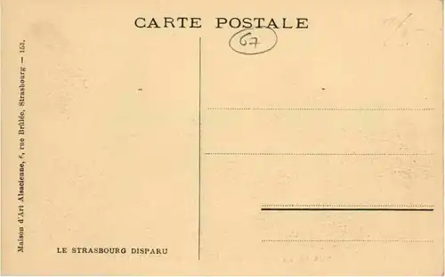 Strasbourg - Broglieplatz und Meisengasse -58974