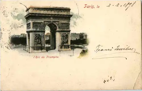 Paris - Arc de Triomphe -58038