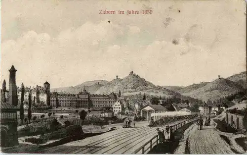 Zabern - im Jahre 1850 -58526