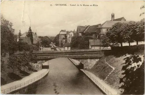 Saverne - Canal de la Meuse -58566