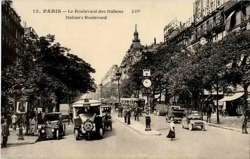 Paris - Le Boulevard des Italiens -57950