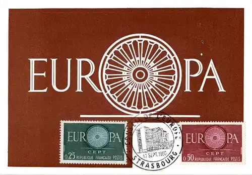 Strasbourg - Conseil de l Europe 1960 -59114