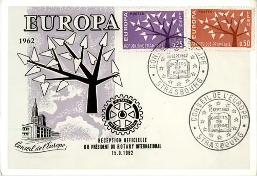 Strasbourg - Conseil de l Europe 1962 -59122